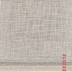 Textured Linen-Blend Sheer Curtain Fabric - Neutral & Metallic Tones Elegance Collection