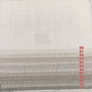 Classic Textured Sheer Curtain Fabric - Neutral Tones Versatile Collection