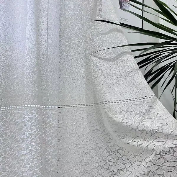 Keqiao wholesale waterproof textured gray lace curtains - boutique serviced apartment window screen