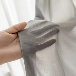 Wholesale modern gray phantom sheer curtain – light filtering textured for bedroom living room