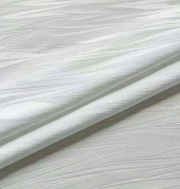 Wholesale textured white sheer curtains - elegant patterned voile window screen