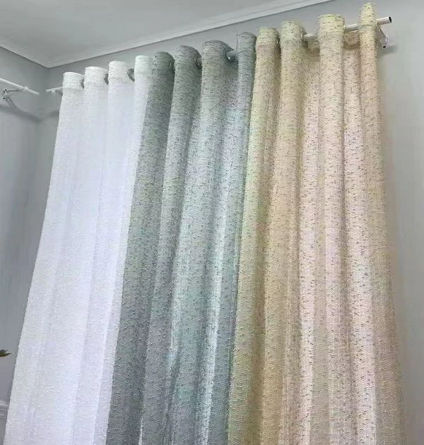 Venta al por mayor de cortinas transparentes estilo Chanel (colección 小香风) – Decoración de ventanas B2B