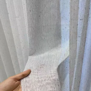 Shimmering Sheer Curtains Wholesale | China Shaoxing Mesh Grid Sheers