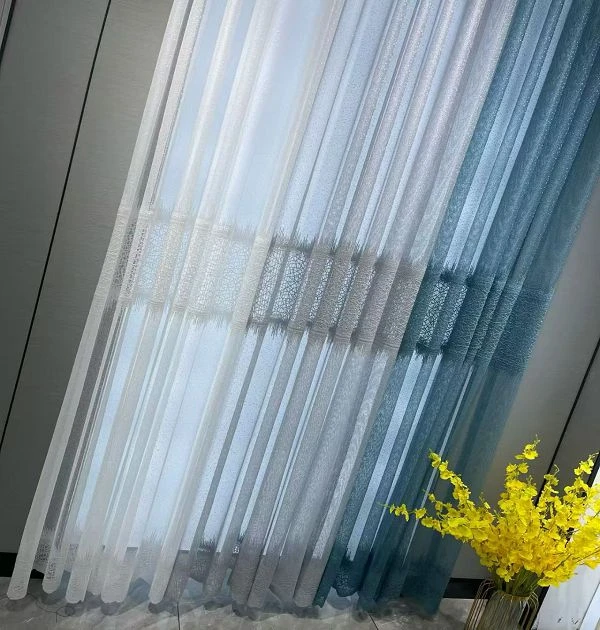 Китай, Гуанчжоу, шторы, прозрачные, оптовая продажа, градиентная текстура, стиль