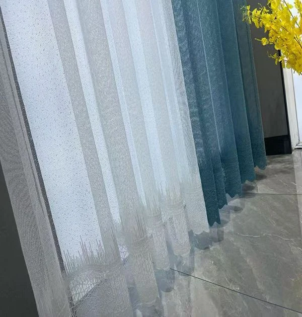 Китай, Гуанчжоу, шторы, прозрачные, оптовая продажа, градиентная текстура, стиль