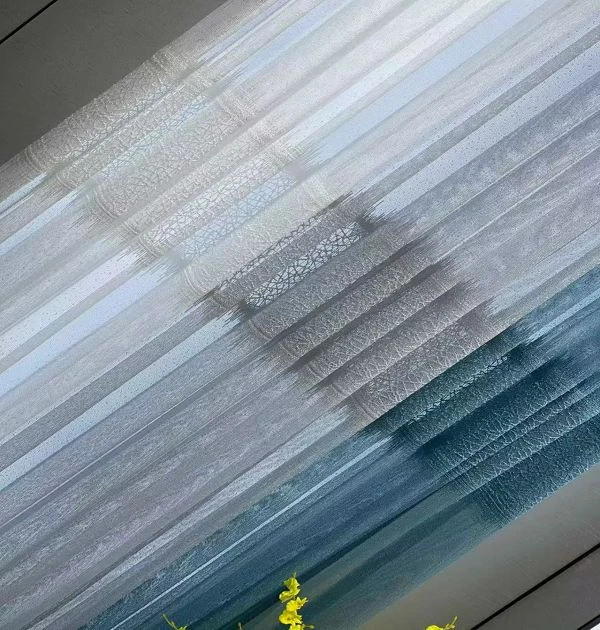 Китай, Гуанчжоу, шторы, прозрачные, оптовая продажа, градиентная текстура, стиль