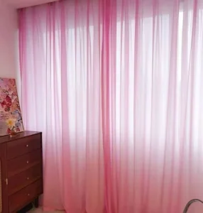 pink sheer curtain 3