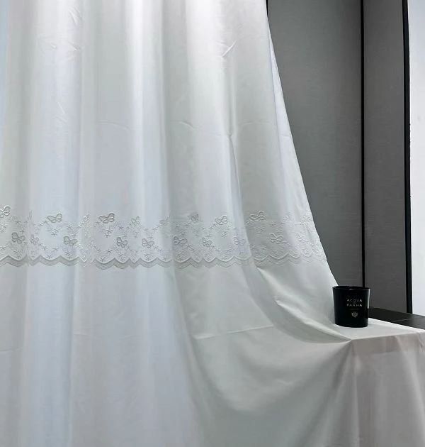 Рулон оптом Китая Shaoxing вышитые тюль для оптовой торговли