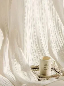 long white sheer curtains wholesale