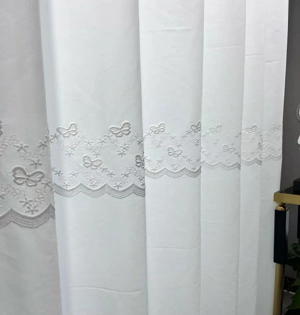 Рулон оптом Китая Shaoxing вышитые тюль для оптовой торговли