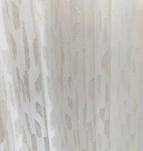 Fireproof Striped Sheer Curtain Wholesale - Hotel Project