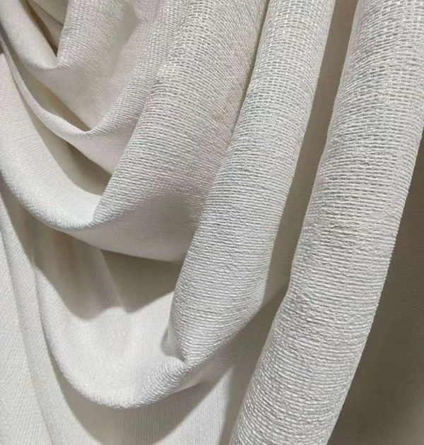 Durable woven fabric detail high quality curtain material