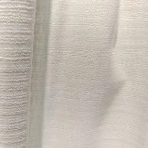 Detailed texture of sheer window fabric from B2B supplier