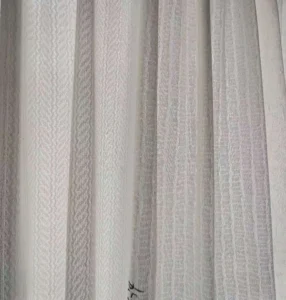 textured heavy sheer fabric roll supplier