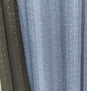 Trade-only custom woven sheer fabric manufactured directly by our China textile mill