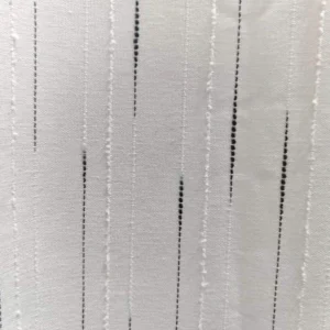 Cheap wholesale broken pinstripe linen textured curtain fabric rolls ready to ship to Africa and Southeast Asia