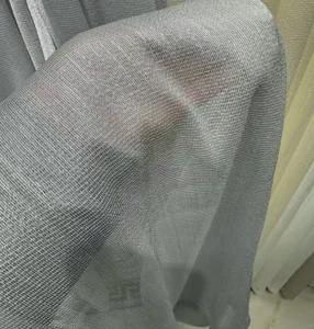 Leno weave sheer curtain fabric wholesale supplier