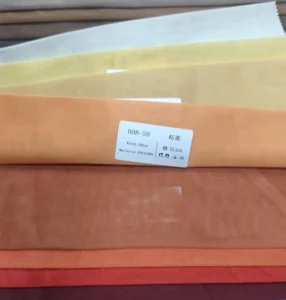 Colorful Sheer Curtain Fabric Swatches Wholesale
